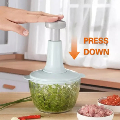 Manual Hand Push Chopper multifunctional Hand Pat Chopper And Mixer